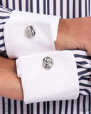 Textured Thief Silver ✧ Cuff Link