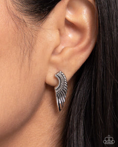 Earrings Post,Favorite,Silver,Angelic Altitude Silver ✧ Post Earrings