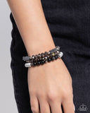 Attention Seeker Black ✧ Oil Spill Stretch Bracelet