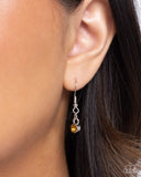 Bumblebee Bling Orange ✧ Lanyard Necklace