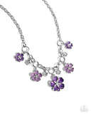 Secretive Sprig Purple ✧ Necklace