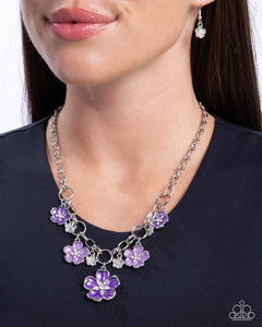 Favorite,Necklace Short,Purple,Secretive Sprig Purple ✧ Necklace