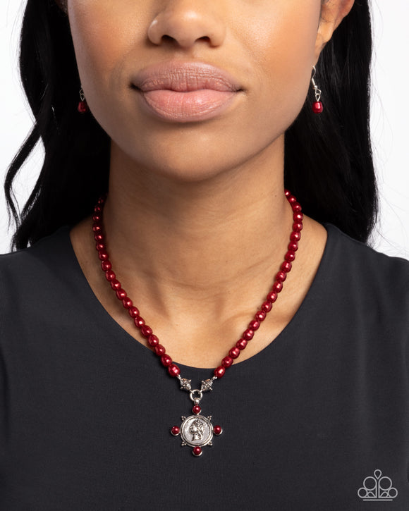 Athenian Affection Red ✧ Necklace