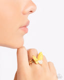 Fluttering Fidelity Yellow ✧ Ring