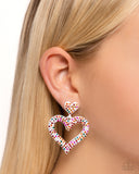 Dazzling Deed Multi ✧ Iridescent Heart Post Earrings