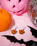 Vampire Bats Orange ✧ Iridescent Earrings Bundle