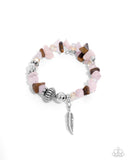 Earthy Earning Pink ✧ UV Stretch Bracelet