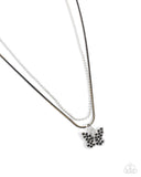 Adorable Ascension Black ✧ Butterfly Necklace