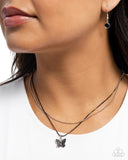 Adorable Ascension Black ✧ Butterfly Necklace