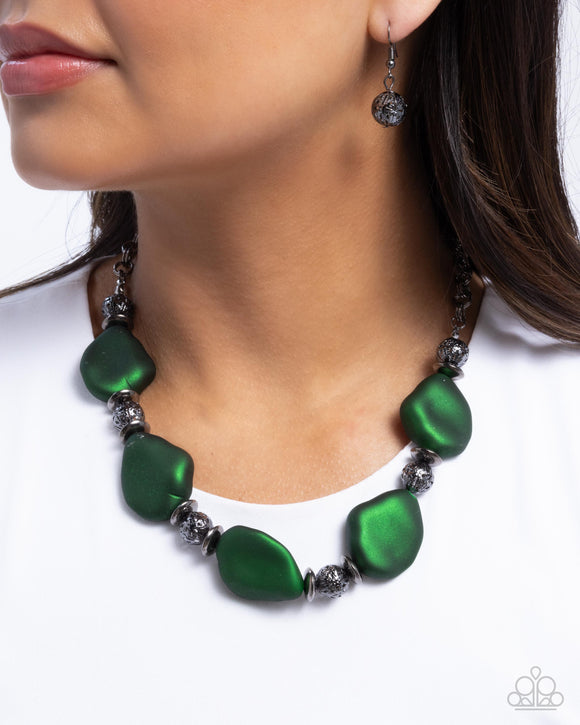 Refulgent Reformation Green ✧ Necklace