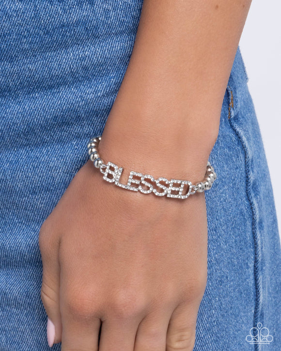 Blessed Bounty White ✧ Stretch Bracelet