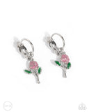 Rose Routine Pink ✧ Clip-On Earrings