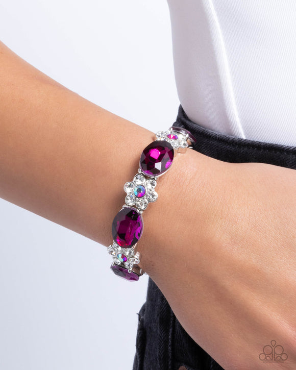 Staycation Sparkle Pink ✧ Stretch Bracelet