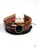 Fair LEATHER Red ✧ Urban Bracelet