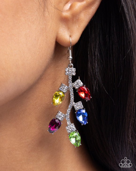 Christmas Lights Multi ✧ Earrings