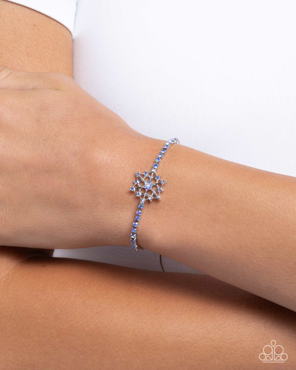 Snow Angel Shimmer Blue ✧ Bracelet