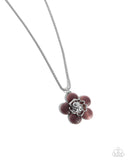 Floral Freestyle Purple ✧ Necklace