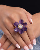 Floral Force Purple ✧ Ring