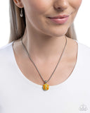 Throw a Softball Yellow ✧ Necklace