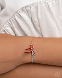 Bombshell Bow Necklace & Bombshell Beginning Bracelet Red ✧ Complete Look