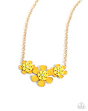 Botanic Beginner Necklace & Exhilarating Elegance Bracelet Yellow ✧ Complete Look