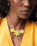 Botanic Beginner Necklace & Exhilarating Elegance Bracelet Yellow ✧ Complete Look