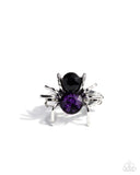 Black Widow Spider Bite Purple ✧ Ring Bundle