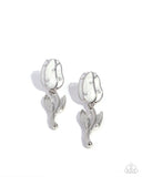 Timeless Tulip White ✧ Post Earrings