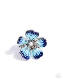 Floral Fit Blue ✧ Ring