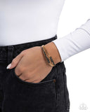 Braided Beginning Black ✧ Hinged Bracelet