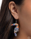 Toucan Tourist Orange ✧ Earrings