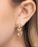 Sea Horse Statement Gold ✧ Post Earrings