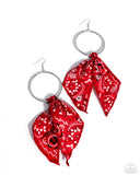 Bandana Belleza Red ✧ Earrings