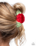 Blooming Baddie Red ✧ Hair Clip