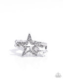 I Pledge Allegiance to the Stars White ✧ Ring