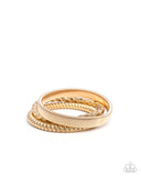 Tailored Texture Gold ✧ Stretch Bracelet