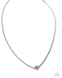 Straight Up Stellar Purple ✧ Star Necklace
