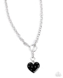 Romantic Range Black ✧ Heart Necklace