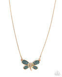 Dragonfly Direction Gold ✧ Necklace