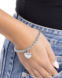 Dancing Damsel Silver ✧ Heart Bracelet