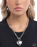 Heartfelt Hangout Silver ✧ Heart Necklace