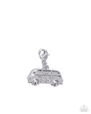 Mom Taxi Silver ✧ Rhodium Plated Charm