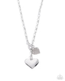 Courting Charisma Silver ✧ Heart Necklace