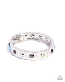 Competitive Edge Silver ✧ Hinged Bracelet