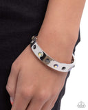 Competitive Edge Silver ✧ Hinged Bracelet