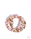 Pleasant Potential Pink ✧ Stretch Bracelet