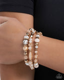 Pleasant Potential White ✧ Stretch Bracelet