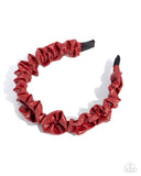 Ruffled Rebel Red ✧ Headband