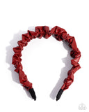 Ruffled Rebel Red ✧ Headband