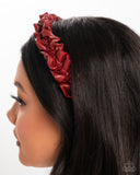Ruffled Rebel Red ✧ Headband